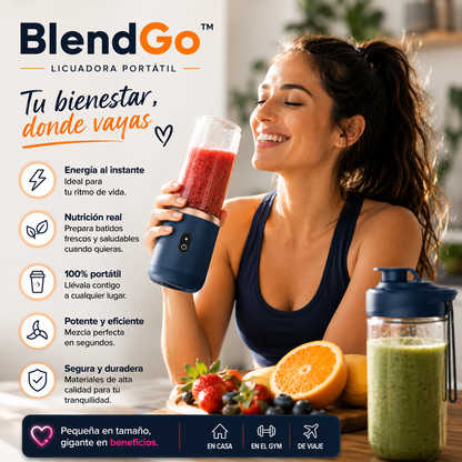 BlendGo™ LICUADORA PORTATIL