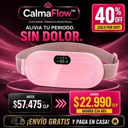Alivia tus cólicos… sin detener tu día con CalmaFlow™